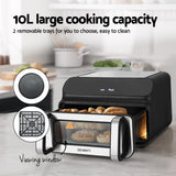 Devanti Air Fryer 10L LCD Kitchen Oven