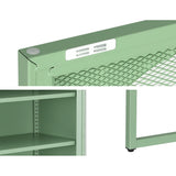 ArtissIn Buffet Sideboard Metal Cabinet - ELMA Green