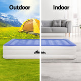 Air Mattress Weisshorn Single Inflatable Bed 46cm Cube Airbed