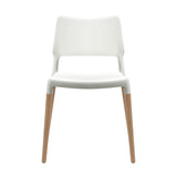 Artiss Dining Chairs White Stackable Set of 4