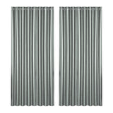 Artiss 2X Blockout Curtains Eyelet 300x230cm Grey Shine