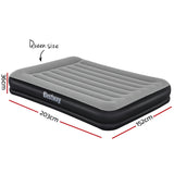 Air Mattress Bestway Premium Inflatable Built-in Pump Queen Size