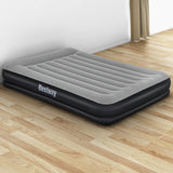 Air Mattress Bestway Premium Inflatable Built-in Pump Queen Size