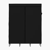 Artiss Large Portable Clothes Closet Wardrobe with Shelf Black