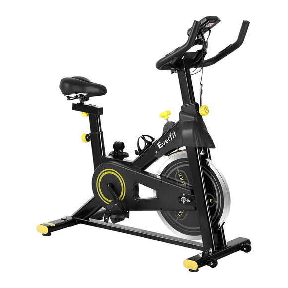 Spin Bike Everfit Magnetic Spin Bike Exercise Bike Cardio Gym Bluetooth APP Connectable