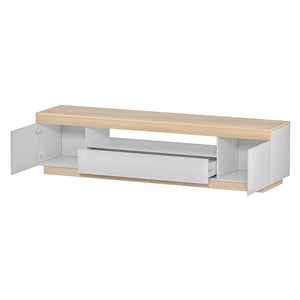 Artiss TV Cabinet Entertainment Unit Stand 180CM White Wood