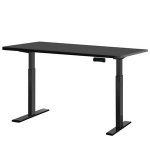 Artiss Standing Desk Motorised Dual Motor Black 120CM