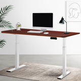 Artiss Standing Desk Motorised Dual Motor 120CM Walnut