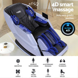 Livemor 4D Massage Chair Electric Recliner Home Massager Miraj