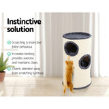 i.Pet Cat Tree 70cm Scratching Post Tower Scratcher Trees Wood Condo House Toys