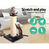 i.Pet Cat Tree 92cm Scratching Post Tower Scratcher Wood Condo Bed House Trees