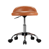 Artiss Salon Stool Swivel Chair Backrest Chairs