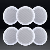 Giantz 6 Inch Ceiling Speakers In Wall Speaker Home Audio Stereos Tweeter 6pcs