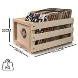 Vinyl Album Twin Pack Crosley Vinyl LP Record Storage Crate