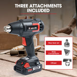 BAUMR-AG HG3 20V SYNC Cordless Power Heat Gun, with Battery and Fast Charger Kit