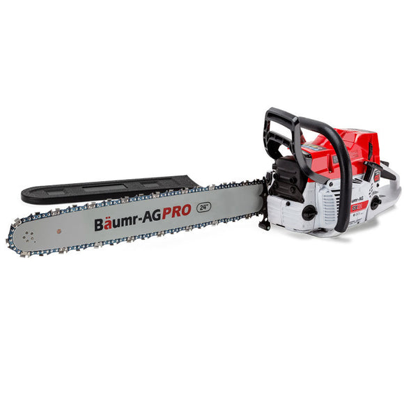 BAUMR-AG Commercial Petrol Chainsaw E-Start 24