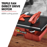 BAUMR-AG 600W Electric Tile Saw Cutter with 180mm (7") Blade