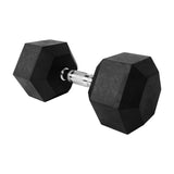 VERPEAK Rubber Hex Dumbbells 25kg - VP-DB-110 / VP-DB-110-LX