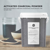 Bulk Buy Teeth Whitening Powder 400g Activated Carbon Powder Coconut Charcoal Bucket