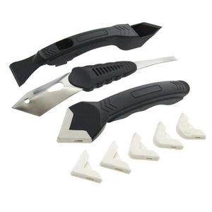 Sealant Scraper Kit 3pcs - Caulking Applicator Grout Accessory Tool Set