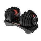 Powertrain Adjustable Dumbbells Set 2x 24kg -48kg with Stand