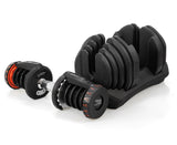 Powertrain Adjustable Dumbbells Set 2x 40kg  80kg with Stand