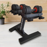 Powertrain GEN2 Pro Adjustable Dumbbells Set - 2 x 25kg (50kg) with Stand