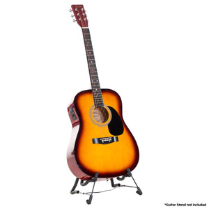 Karrera Electronic Acoustic Guitar 41in  - Sunburst