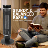 Pronti Electric Tower Heater Remote Portable 2000W - Black