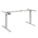 Standing Desk Height Adjustable Sit Stand Motorised Single Motor Frame Only Grey