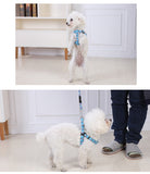 YES4PETS 2 X Medium Pet Dog Cat Puppy Kitten Rabbit Dog Harness Collar leash lead 5 Color