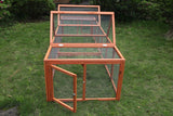 YES4PETS 290 cm XL Chicken Coop Run Guinea Pig Cage Villa Extension Rabbit Hutch Cat Kitten House Pen