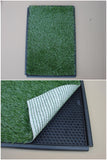 YES4PETS Indoor Dog Puppy Toilet Grass Potty Training Mat Loo Pad