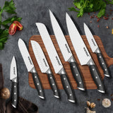 Warmot 7-Piece High Carbon Stainless Steel Ultra Chef Knife Set with Gift Box (317-7)