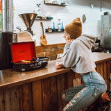 Crosley Cruiser Black - Bluetooth Portable Turntable