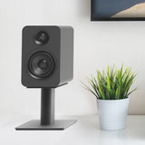 Kanto SP6HD 6" Tall Universal Desktop Speaker Stand - Pair, Black