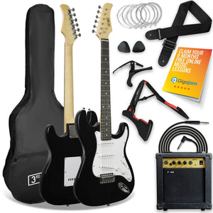 Electric Guitar Pack 3rd Avenue - Black