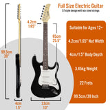 Electric Guitar Pack 3rd Avenue - Black