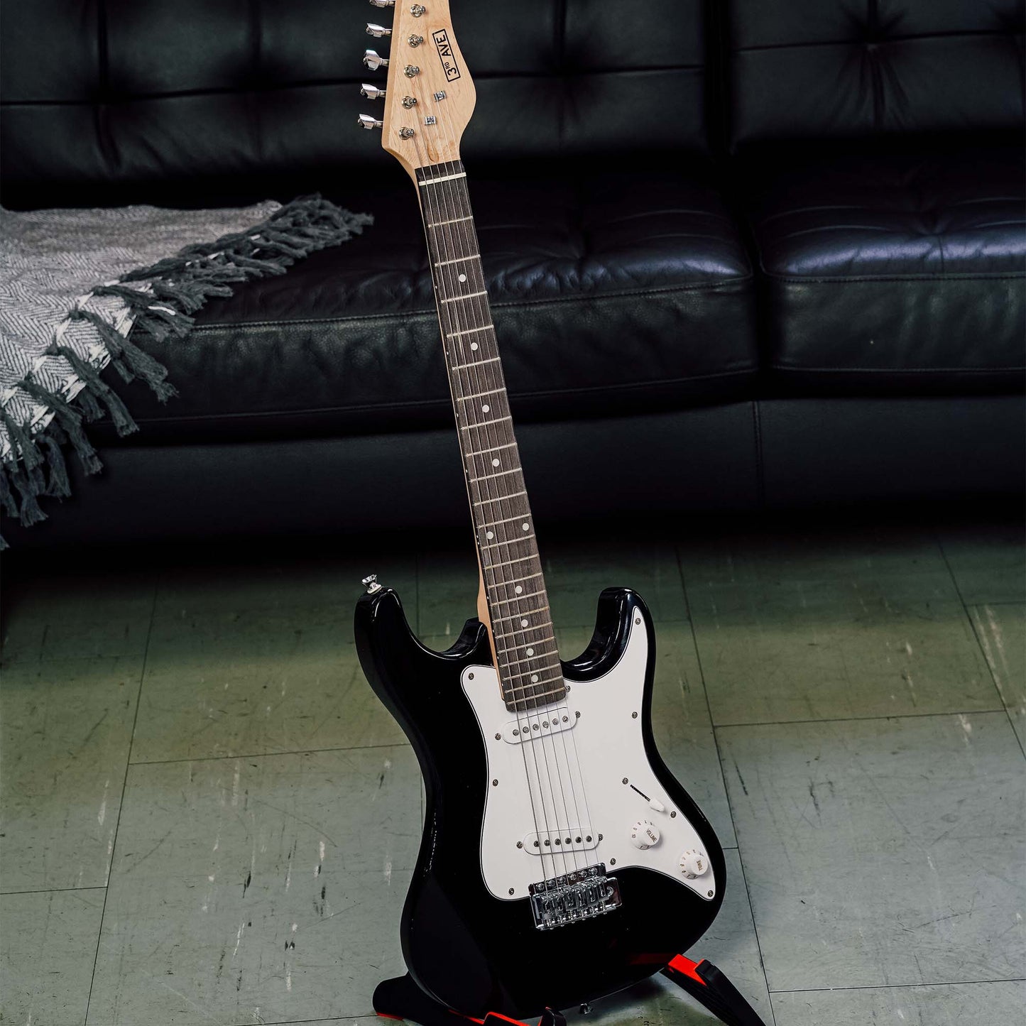 Electric Guitar Pack 3rd Avenue 3/4 Size - Black