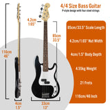 Electric Guitar Pack 3rd Avenue Bass