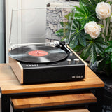 Victrola Eastwood Turntable + Bundled Record Storage Crate