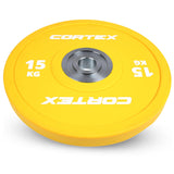 CORTEX 15kg Competition Bumper Plates (Pair)