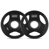 CORTEX 2.5kg Tri-Grip Olympic Plates 50mm (Pair)