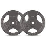 CORTEX 10kg Tri-Grip Standard Plates 25mm (Pair)