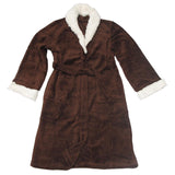 Bathrobe Sherpa Chocolate-S/M