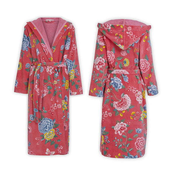 Bathrobe Cotton PIP Studio Good Coral-XL