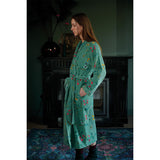 Bathrobe Cotton PIP Studio Les Fleurs Green-M