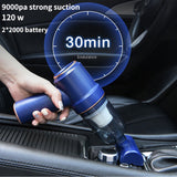 Portable Vacuum Cleaner Car Air Duster Handheld Cordless Home Car Dust Blower