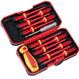 SEDY 13Pcs 1000V Magnetic Insulated Electrician Screwdriver Set VDE Certified