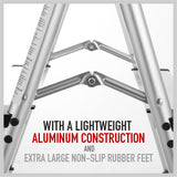 2-Step Portable Folding Ladder, 150KG Capacity